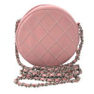 Chanel Bag Stitch Ultimate Clutch Chain Lambskin MY Round Pink